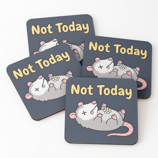 Item preview, Opossum Dead Not Today Funny designed and sold by Rariks.
