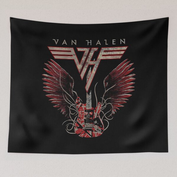 Item preview, Van Halen Eddie Frankenstrat Guitar with Angel Wings  designed and sold by Wrinklykittens.