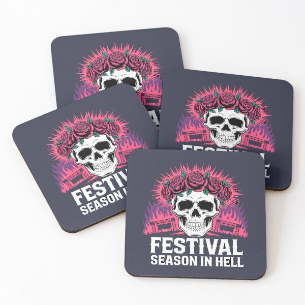 Item preview, Festival Season In Hell Skull Crowned with Roses designed and sold by LV-creator.
