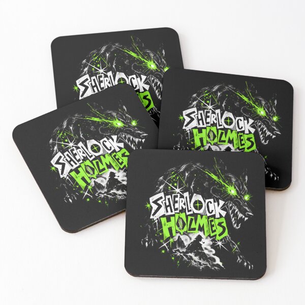 Item preview, Sherlock Holmes: Neon Green Hound Horror designed and sold by Fenay Designs.