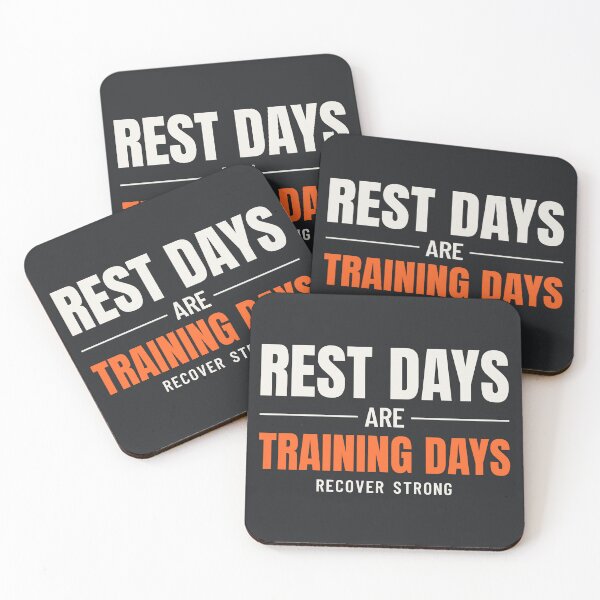 Item preview, Rest Days Are Training Days - Recovery Athlete Quote designed and sold by valorandverity.
