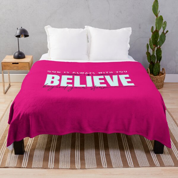 Item preview, Believe -  Holy Ghost Holy Spirit Faith Catholic Saints   - Gifts For Him - Pink designed and sold by Doiemacreations.