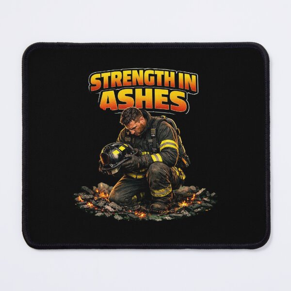 Item preview, STRENGTH IN ASHES | Firefighter Resilience Design designed and sold by Timeless Junction.