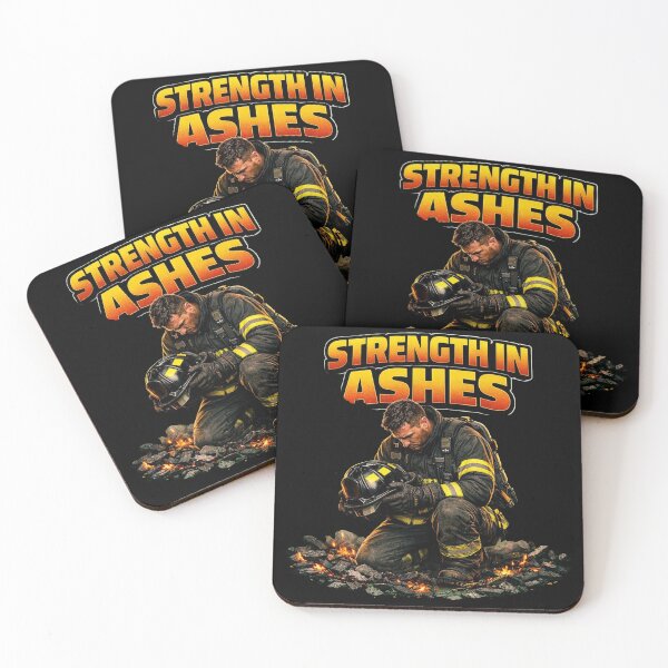 Item preview, STRENGTH IN ASHES | Firefighter Resilience Design designed and sold by Timeless Junction.