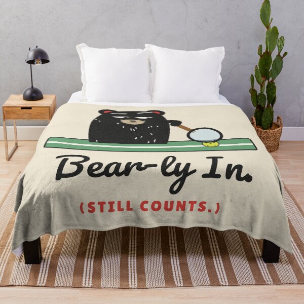 Item preview, Bear-ly In Pickleball Bear Line Call designed and sold by somebasic.