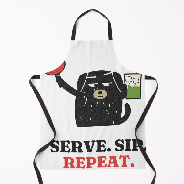 Item preview, Serve Sip Repeat Pickleball Matcha Dog designed and sold by somebasic.
