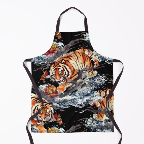Item preview, Japanese NeoTraditional Irezumi Dragon Pattern 23 designed and sold by The Design Asset Station.