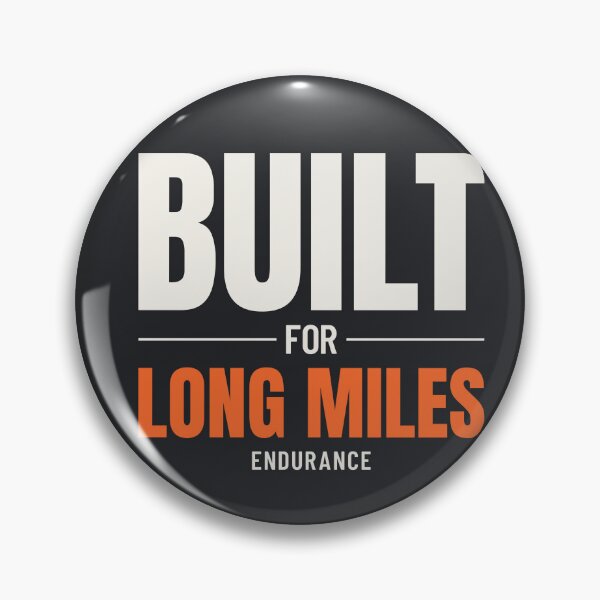 Item preview, Built for Long Miles - Endurance Runner Quote designed and sold by valorandverity.