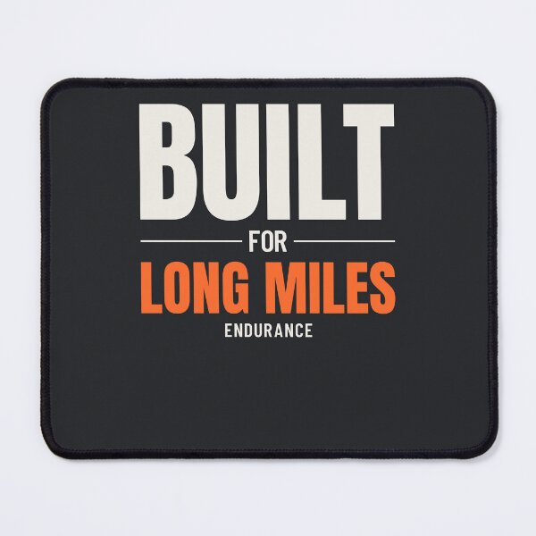 Item preview, Built for Long Miles - Endurance Runner Quote designed and sold by valorandverity.