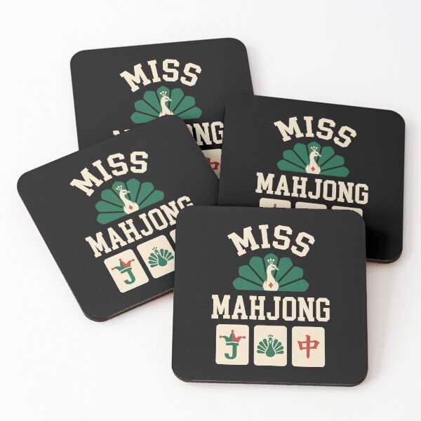Item preview, Miss Mahjong Tile Player designed and sold by SplashTastic.