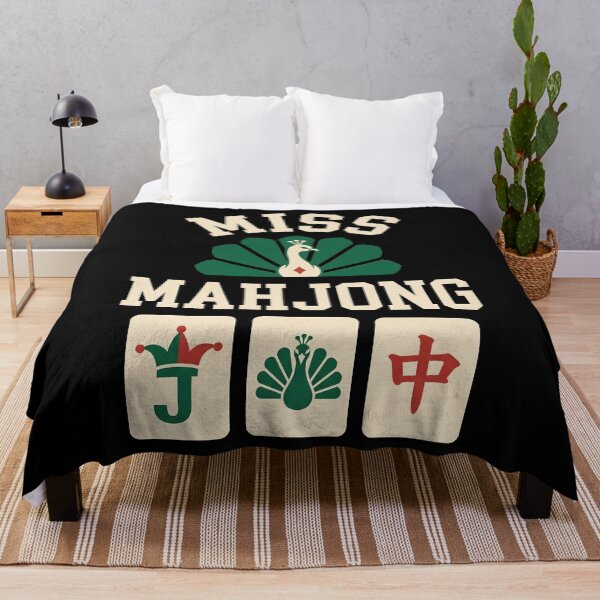 Item preview, Miss Mahjong Tile Player designed and sold by SplashTastic.
