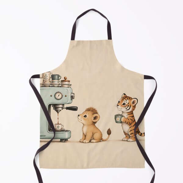 Item preview, Baby Animals Line Up For Coffee Espresso Machine designed and sold by artswag.
