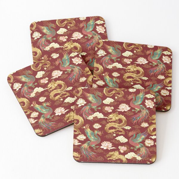 Item preview, Japanese NeoTraditional Irezumi Dragon Pattern 25 designed and sold by The Design Asset Station.