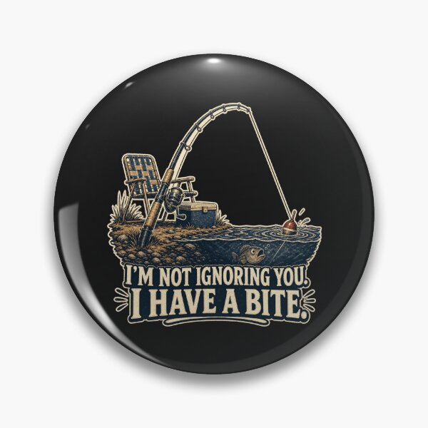 Item preview, I'm Not Ignoring You I Have A Bite Shirt, Funny Fishing Dad T-Shirt, Fisherman Humor Tee, Fishing Gift Shirt, Vintage Fishing Rod Graphic designed and sold by TshirtsLabs.