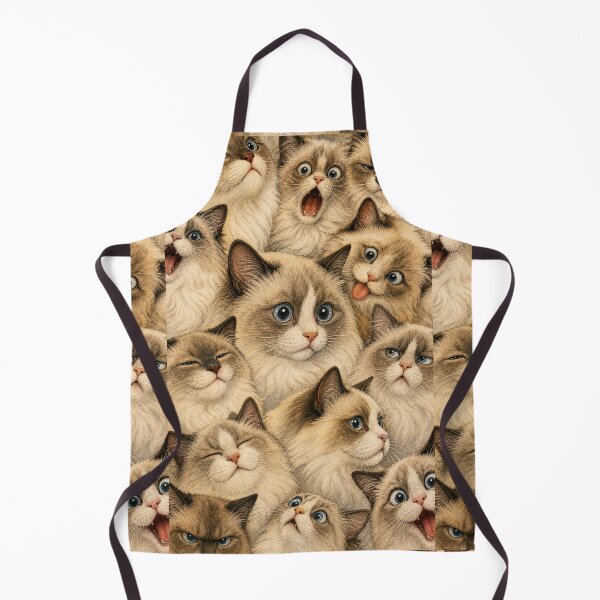 Item preview, Funny Ragdoll Cats with Cute Expressions designed and sold by merchxwear.