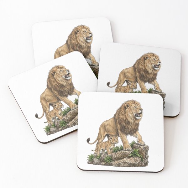 Item preview, Majestic Lion – King of the Savannah designed and sold by CHRIST5000.