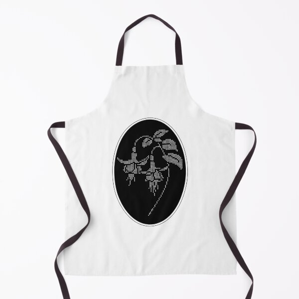 Item preview, Vintage Black Botanical Floral Motif in Oval Frame - 27 designed and sold by ivyysophia.