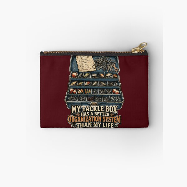 Item preview, My Tackle Box Has A Better Organization System Than My Life Shirt, Funny Fisherman T-Shirt, Tackle Box Humor Tee, Fishing Gift Shirt, Vintage Tackle Box Graphic designed and sold by TshirtsLabs.