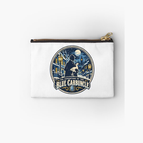 Item preview, Sherlock Holmes: Blue Carbuncle Snowy Goose designed and sold by Fenay Designs.