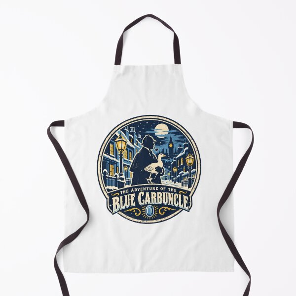 Item preview, Sherlock Holmes: El ganso nival con carbunclo azul designed and sold by Fenay Designs.