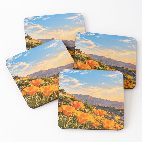 Item preview, California Poppies Wildflowers Golden Gate Coast. designed and sold by Downloadable Creations .