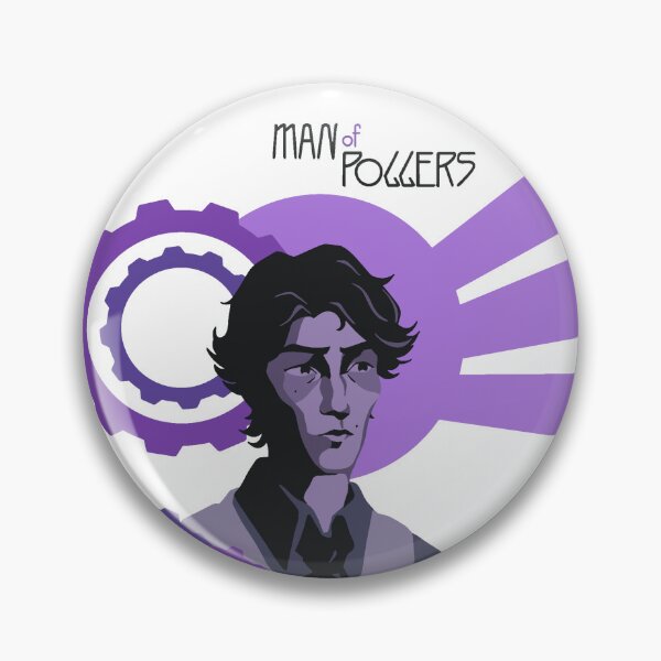 Artikelvorschau, Viktor, der Mann von POGGERS Purple entworfen und verkauft von cubonette.