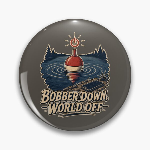 Item preview, Bobber Down World Off Shirt, Funny Fishing Dad T-Shirt, Unplugged Fishing Humor Tee, Fishing Gift Shirt, Vintage Bobber Graphic designed and sold by TshirtsLabs.