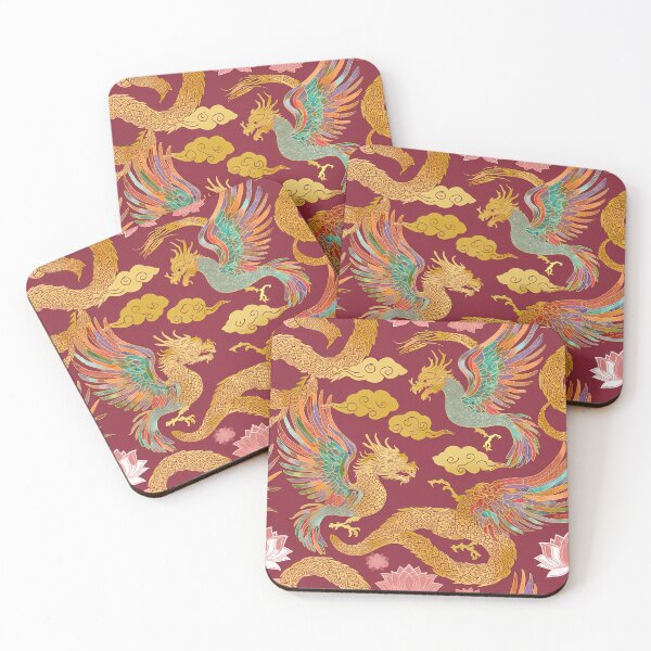Item preview, Japanese NeoTraditional Irezumi Dragon Pattern 29 designed and sold by The Design Asset Station.