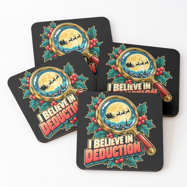 Item preview, Sherlock Holmes: I Believe in Deduction Christmas designed and sold by Fenay Designs.