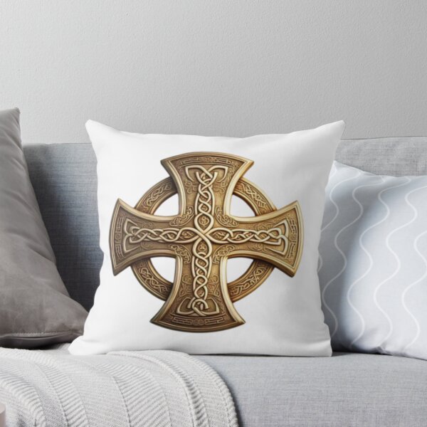 Item preview, Bronze Shield Circle Cross designed and sold by Abstract65.