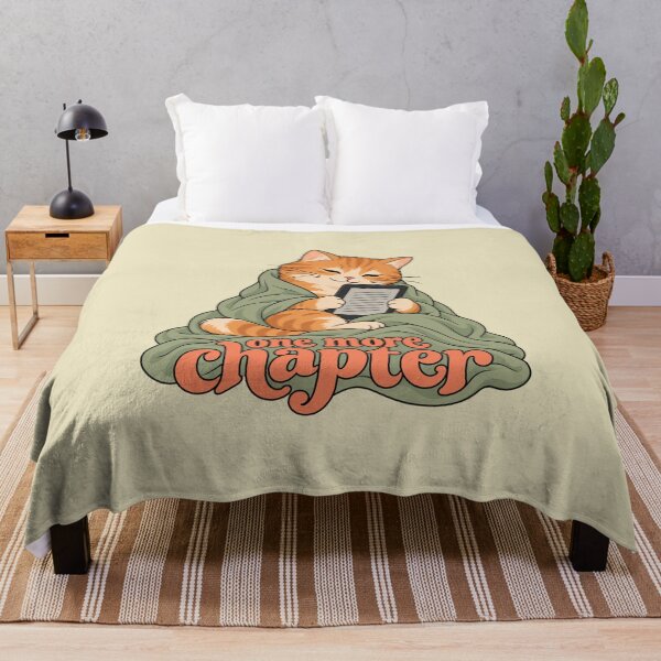 Item preview, one more chapter kindle cat reading designed and sold by MoodleDoon.