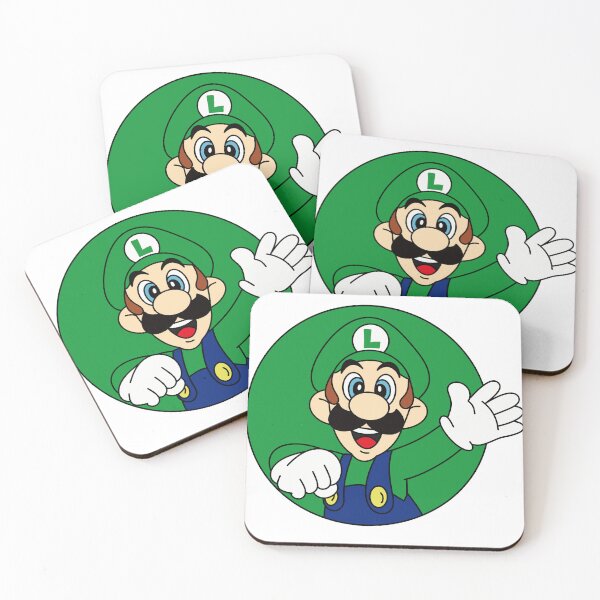 Item preview, Luigi Face - Super Mario  designed and sold by Arty Tees .