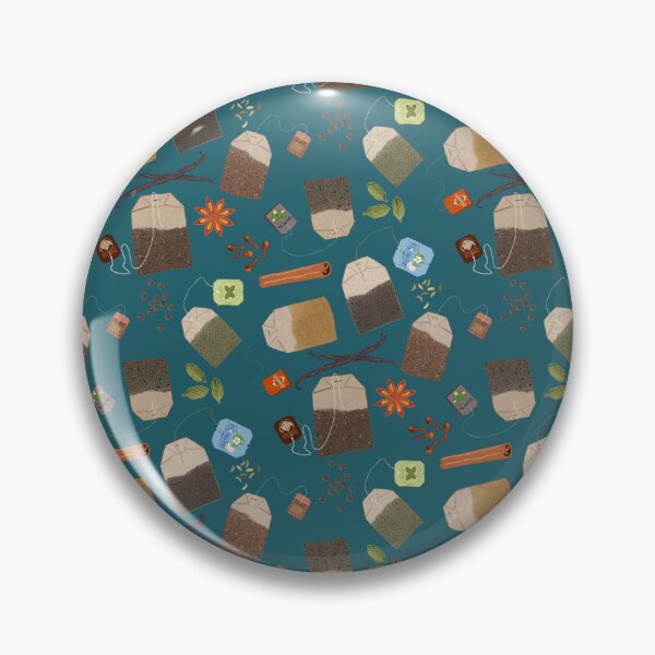 Item preview, Tea Bags and Spices Pattern Breakfast Tea Lover designed and sold by LaPolilladPapel.