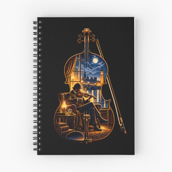 Item preview, Sherlock Holmes: Moonlit Violin Reverie designed and sold by Fenay Designs.