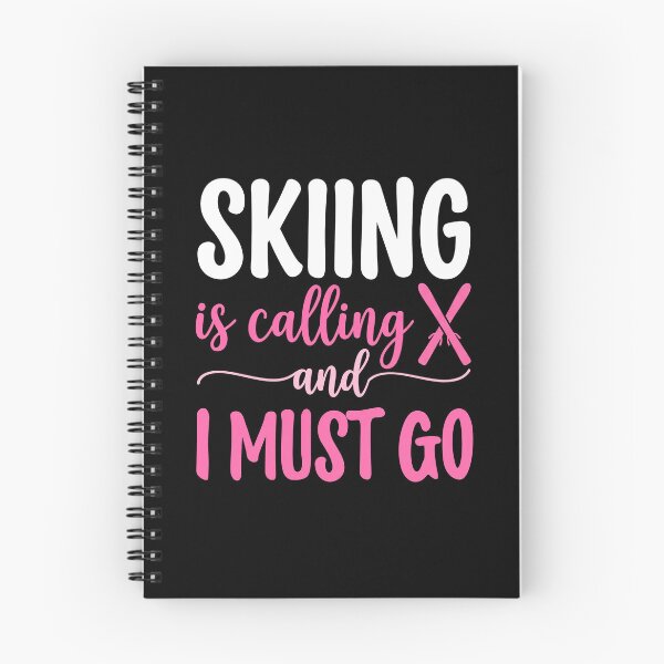 Item preview, Skiing Is Calling And I Must Go Skier Winter Sports Enthusiast designed and sold by cerademarts.
