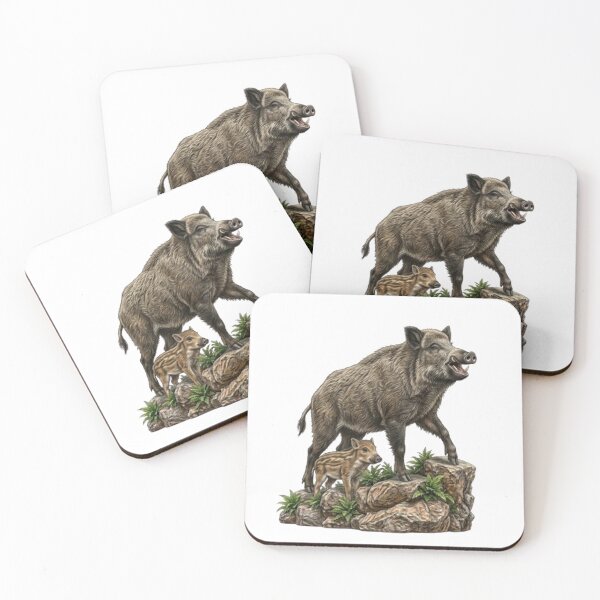 Item preview, Wild Boar – Strength and Spirit of the Woods designed and sold by CHRIST5000.