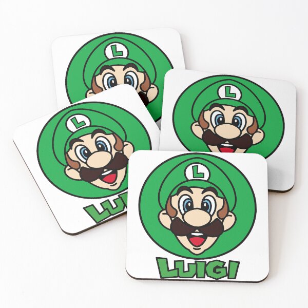 Item preview, Luigi Face - Super Mario designed and sold by Arty Tees .