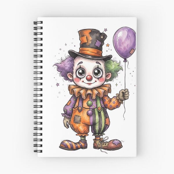 Item preview, Creepy Cute Clown Top Hat Balloon Halloween designed and sold by ravikiran2195.