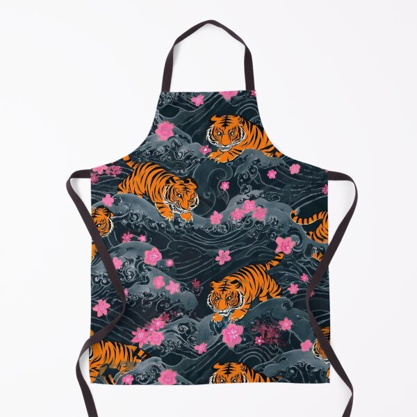 Item preview, Traditional Asian Irezumi Wave Tattoo Pattern 36 designed and sold by The Design Asset Station.