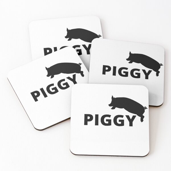 Item preview, Piggy Leaping Pig Silhouette Funny Minimalist designed and sold by Cole's Design.