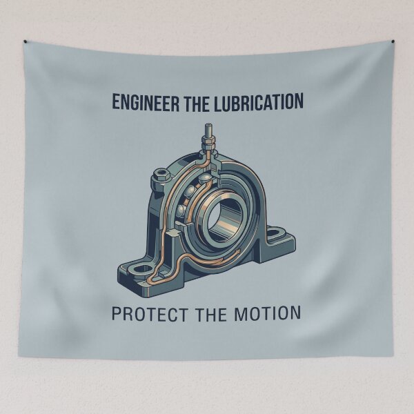 Item preview, Lubrication Engineering | Industrial Reliability Design designed and sold by Amr Darwish Graphic designer.