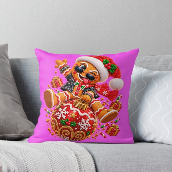 Item preview, Gingerbread Trouble – Wild Christmas Ornament Rodeo designed and sold by JanRizz.