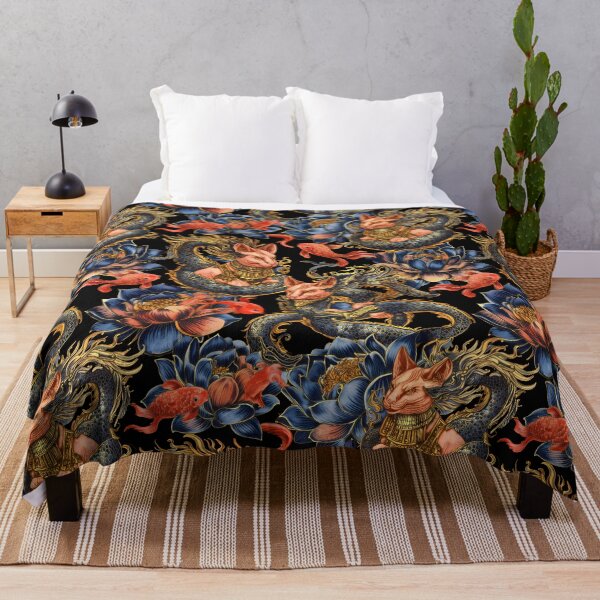 Item preview, Japanese NeoTraditional Irezumi Dragon Pattern 37 designed and sold by The Design Asset Station.