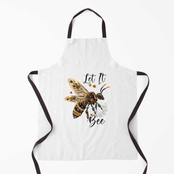 Item preview, Let It Bee - Ornate Artistic Bumblebee Calligraphy designed and sold by Shopeon Designs.