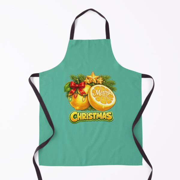 Item preview, Christmas Orange with Red Ribbon and Golden Stars designed and sold by annenambiro.