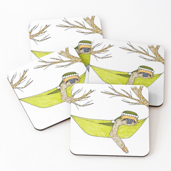 Item preview, Sloth Sleeping in a Hammock designed and sold by Bountiful Creatures.