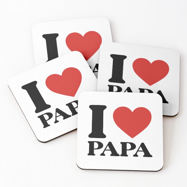 Item preview, I love papa  designed and sold by designing01Ar3.