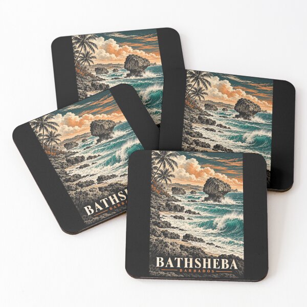 Item preview, Bathsheba - Barbados designed and sold by GoodOldVintage.
