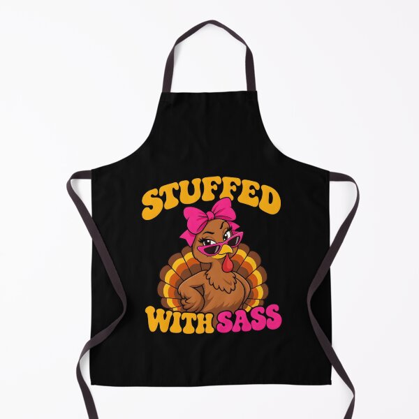 Item preview, Sassy Thanksgiving Turkey Bow Stuffed with Sass Girls Women  designed and sold by clothesy7.
