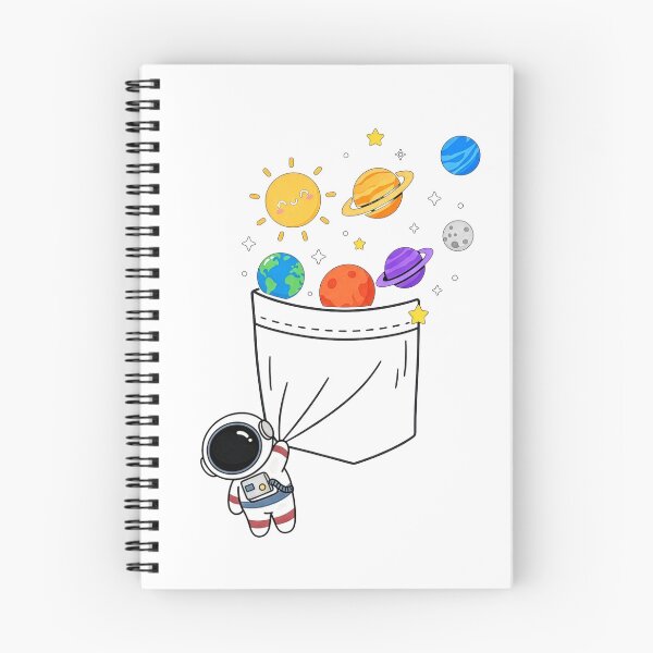 Item preview, Astronaut Pocket Planets – Cute Solar System Space Design designed and sold by RON-FASHION.